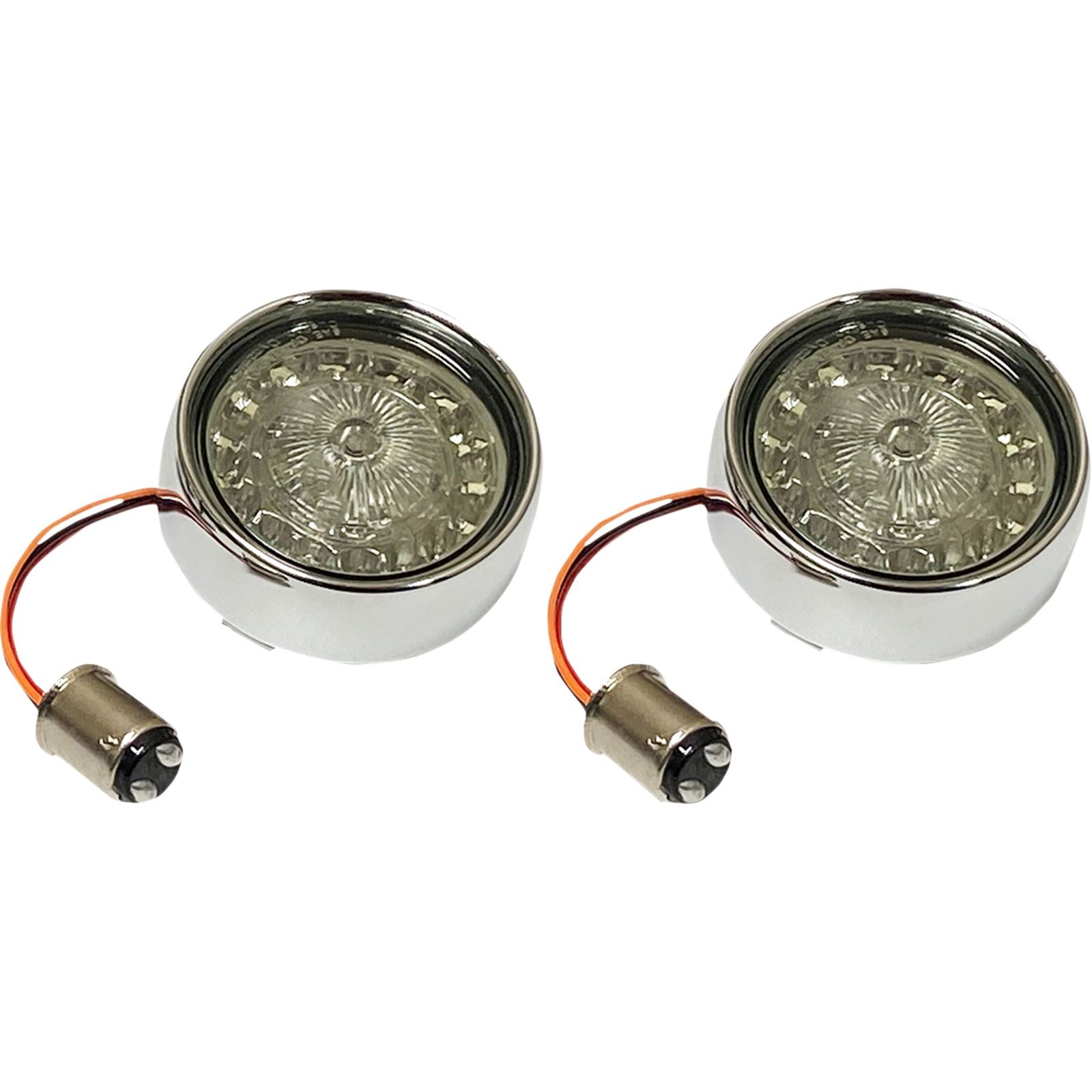 Custom Dynamics Turn Signal Insert - Red/Smoke PBBB-RR-1157CS_1054062