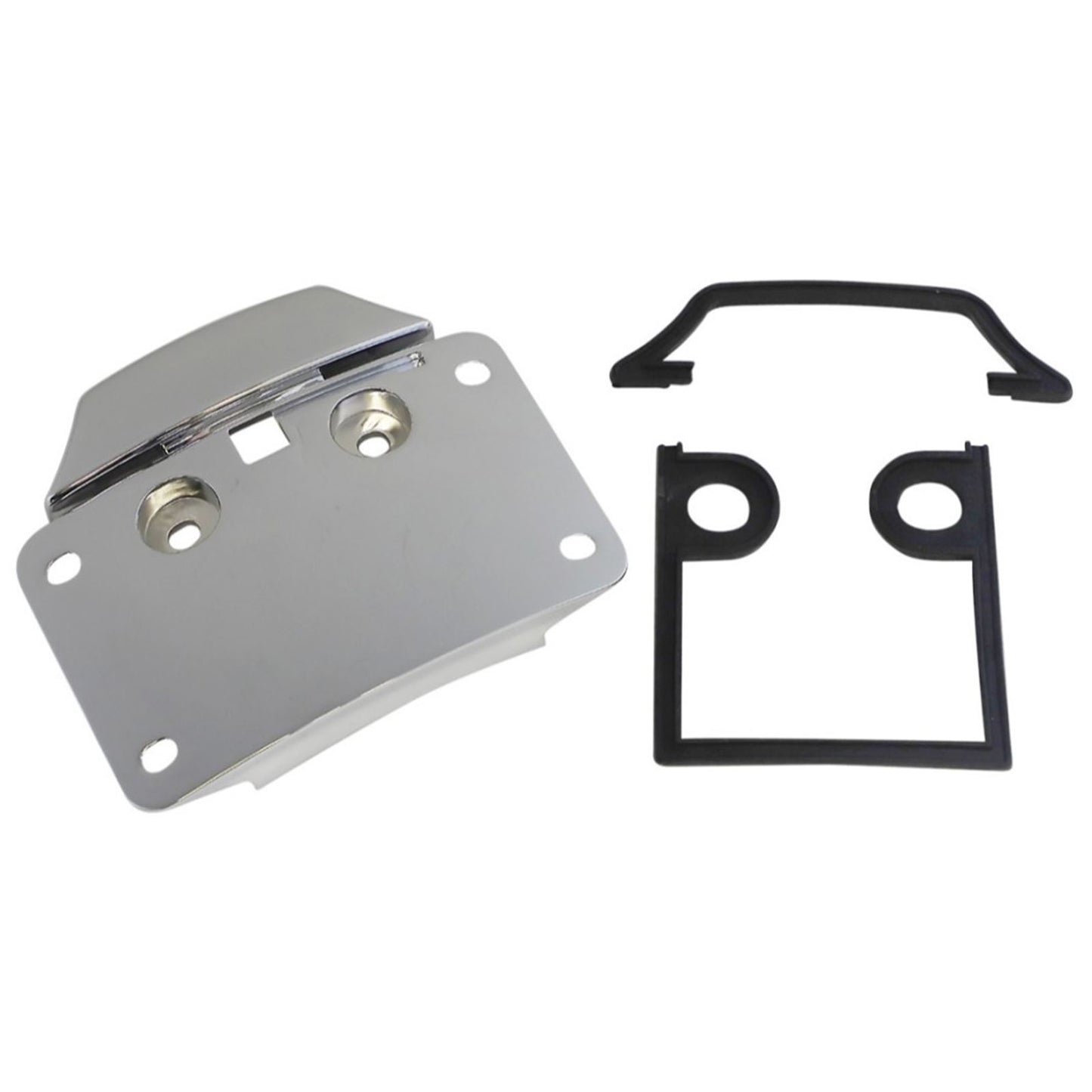 Custom Dynamics Replacement CVO License Plate Mount - Chrome CD-CVO-MOUNT-C_1732269