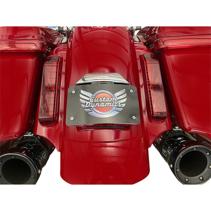 Custom Dynamics Replacement CVO License Plate Mount - Chrome CD-CVO-MOUNT-C_1054045