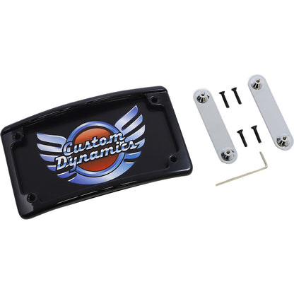 Custom Dynamics LED License Plate Frame - CVO - Black LPF-RAD-CVO-B_1090745