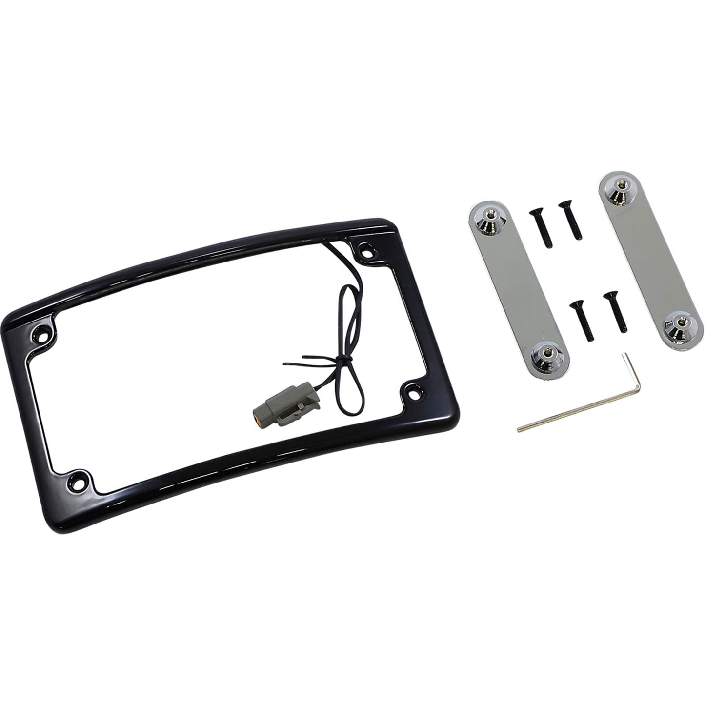 Custom Dynamics LED License Plate Frame - CVO - Black LPF-RAD-CVO-B_1090746