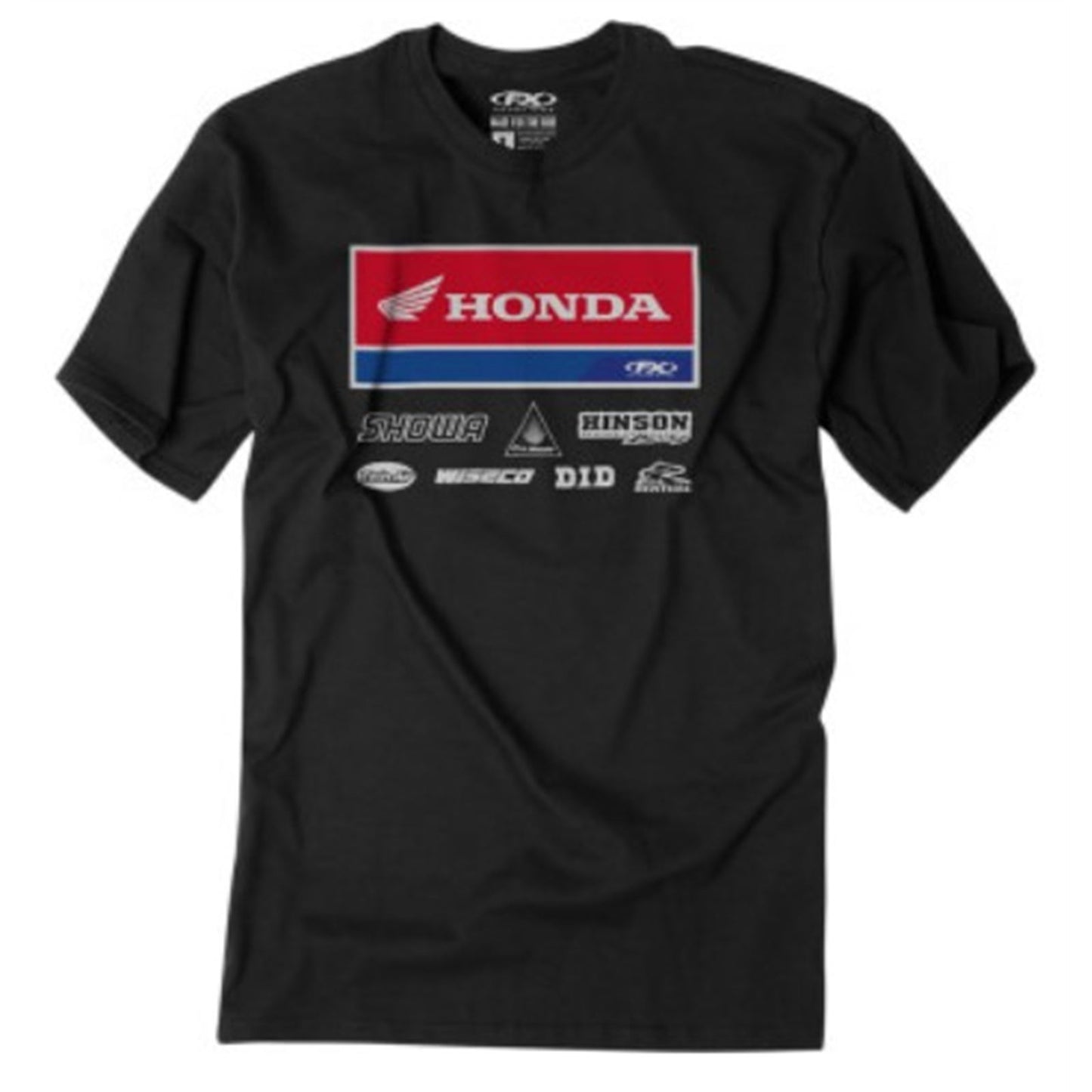 Factory Effex Honda 2021 Racewear T-Shirt - Black - Large 24-87324_731849