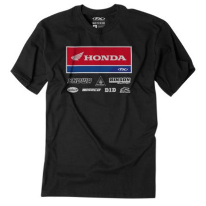Factory Effex Honda 2021 Racewear T-Shirt - Black - Large 24-87324_731849