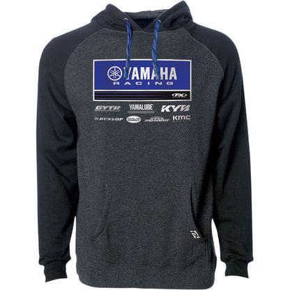 Factory Effex Yamaha 2021 Racewear Pullover - Charcoal Heather/Black - Medium 24-88222_1054025