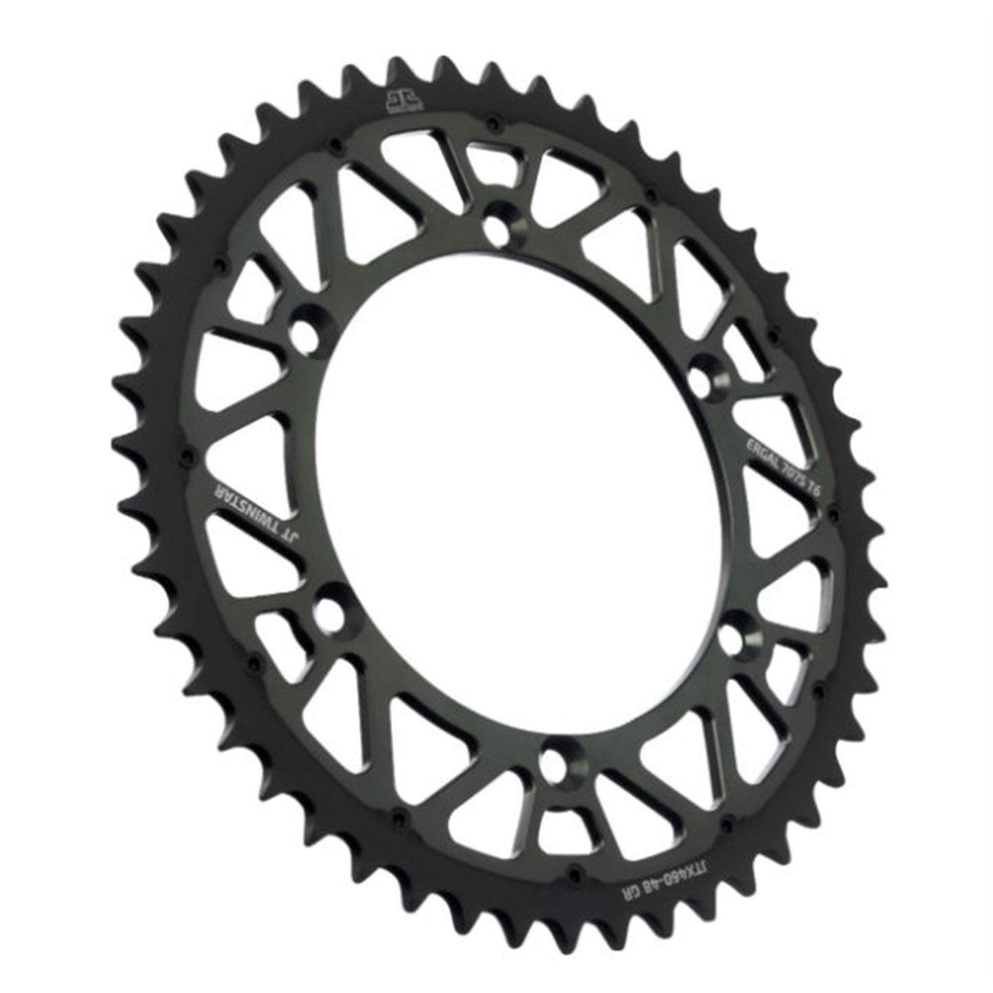 JT Sprockets Steel Rear Sprocket - Gray - 48-Tooth JTX460.48GR_910028