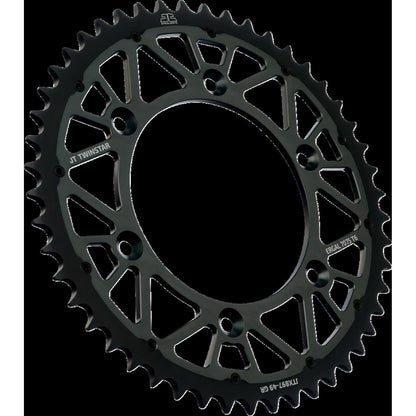 JT Sprockets Steel Rear Sprocket - Graphite - 49 Tooth JTX897.49GR_1440342