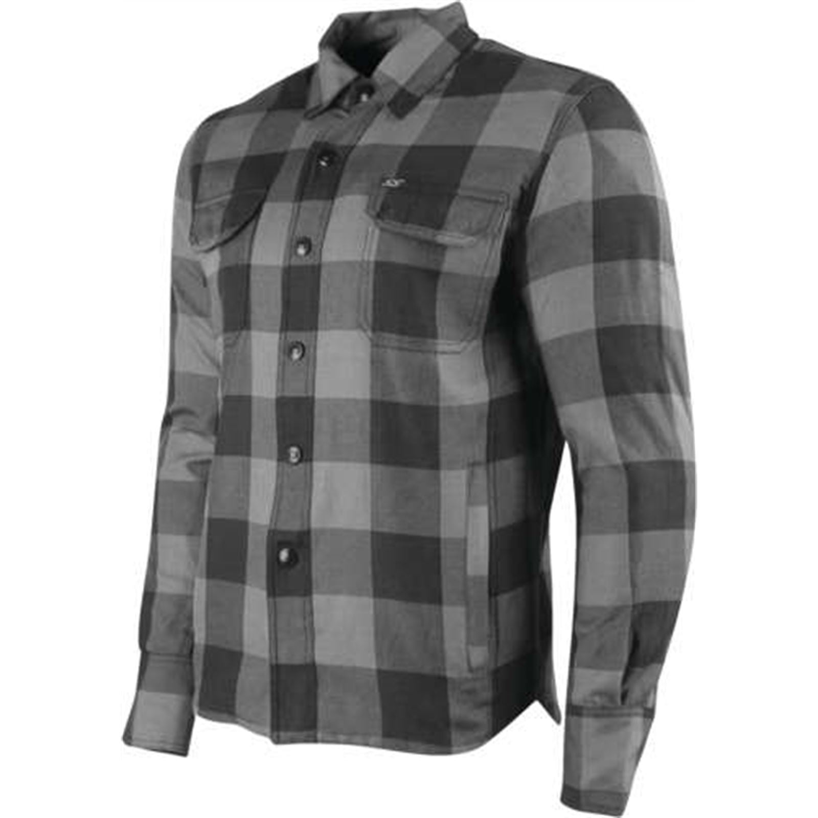 Speed And Strength Men's True Grit Armored Moto Shirt - Grey_994787