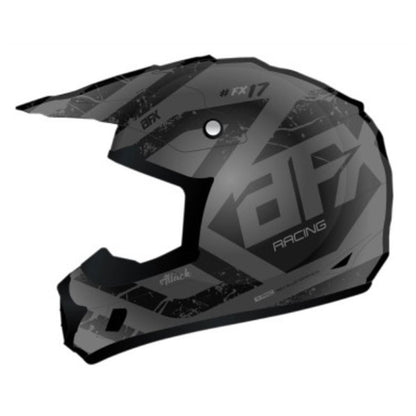 AFX FX-17 Helmet - Attack - Frost Gray/Matte Black - 2X-Large 0110-7141_677291