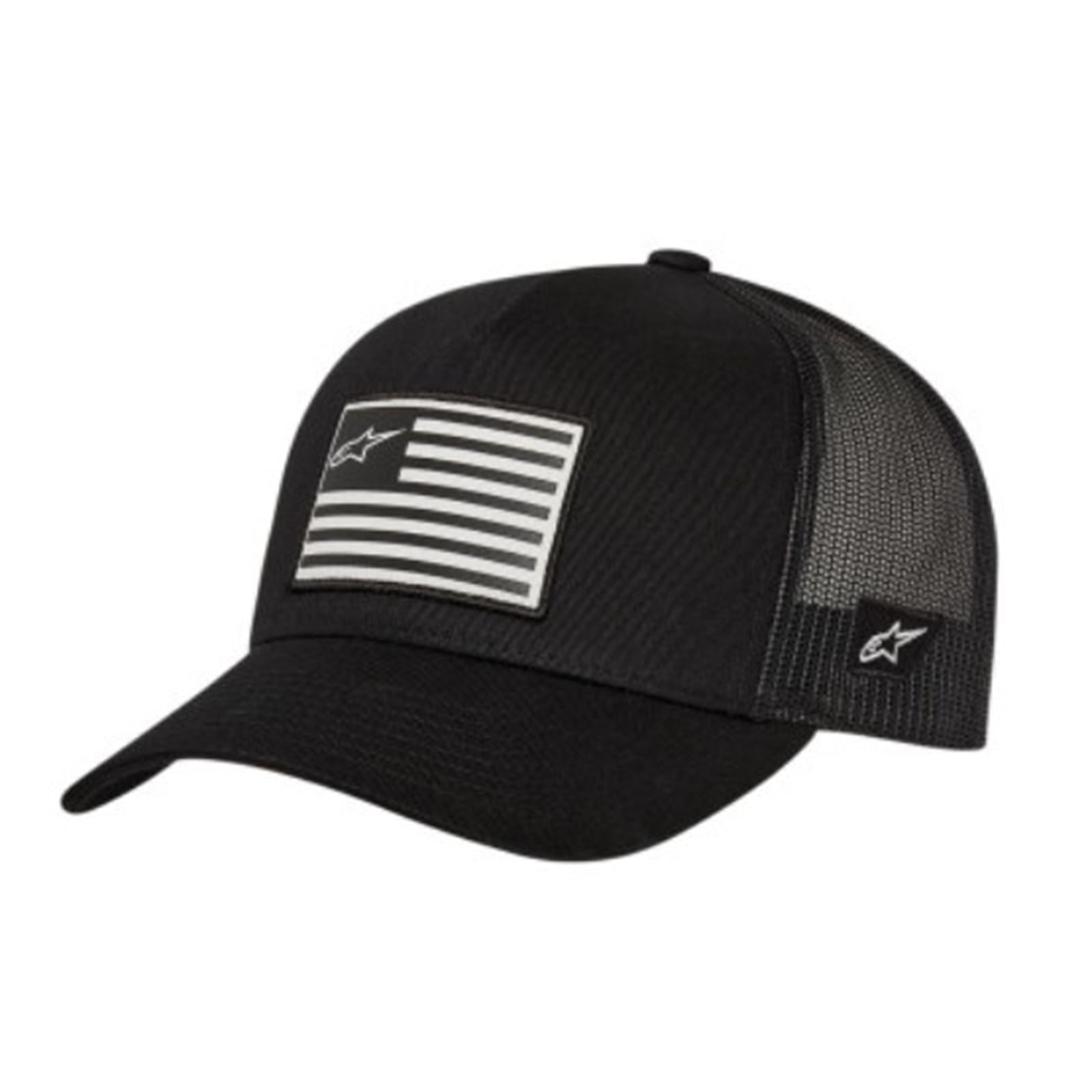 Alpinestars Flag Hat - Snapback - Black/Black - One Size [MPN: 1211810131010OS]_678464