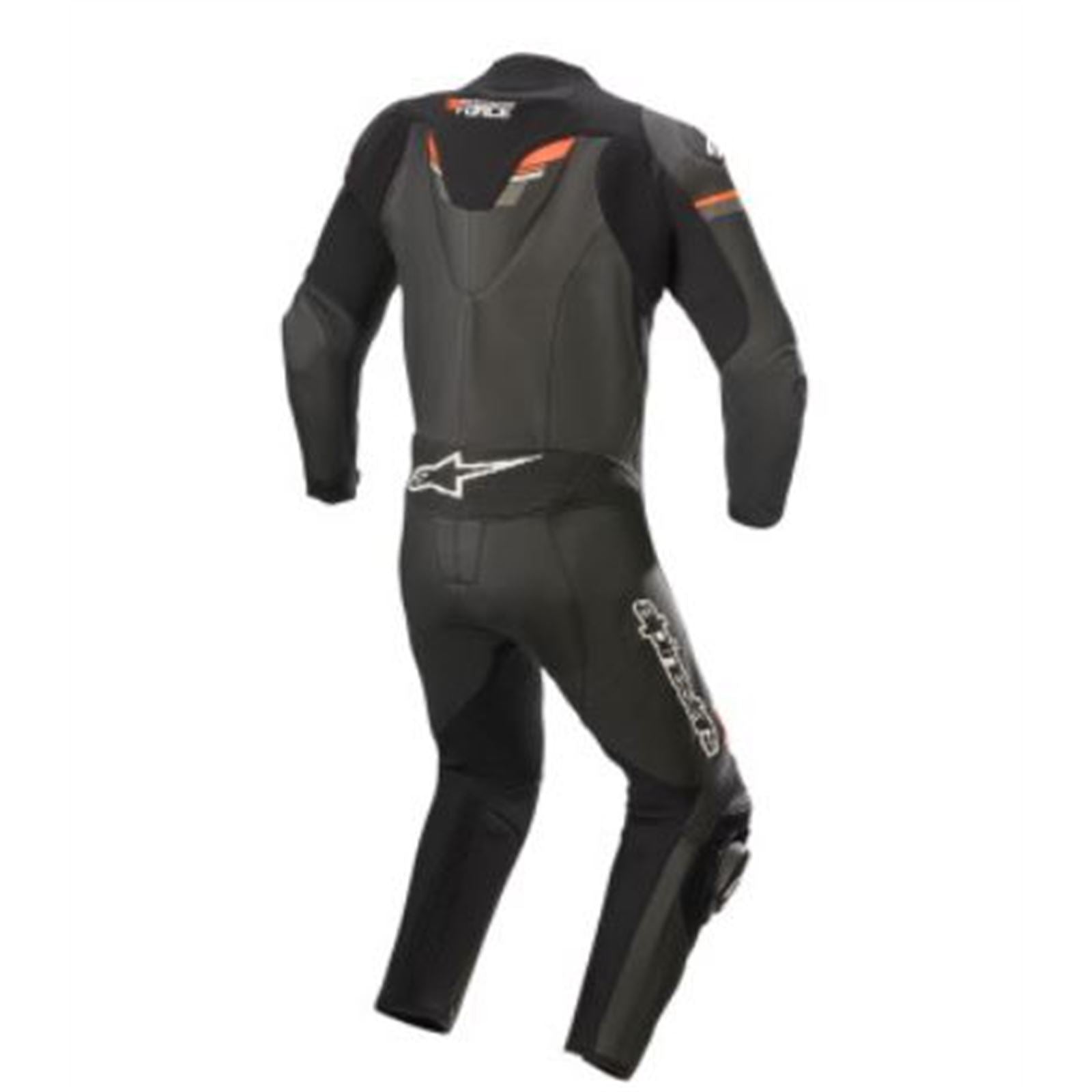Alpinestars GP Force Chaser 1-Piece Leather Suit - Black/Red - US 48 / EU 58 [MPN: 3150321-1030-58]_729268