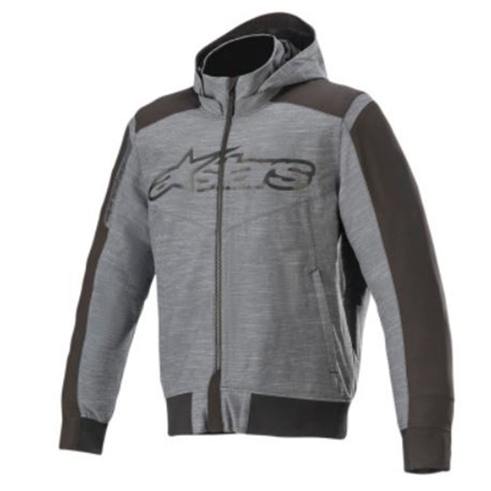 Alpinestars Rhod Windstopper Hoodie - Gray/Black - Small [MPN: 4200420-9121-S]_731383