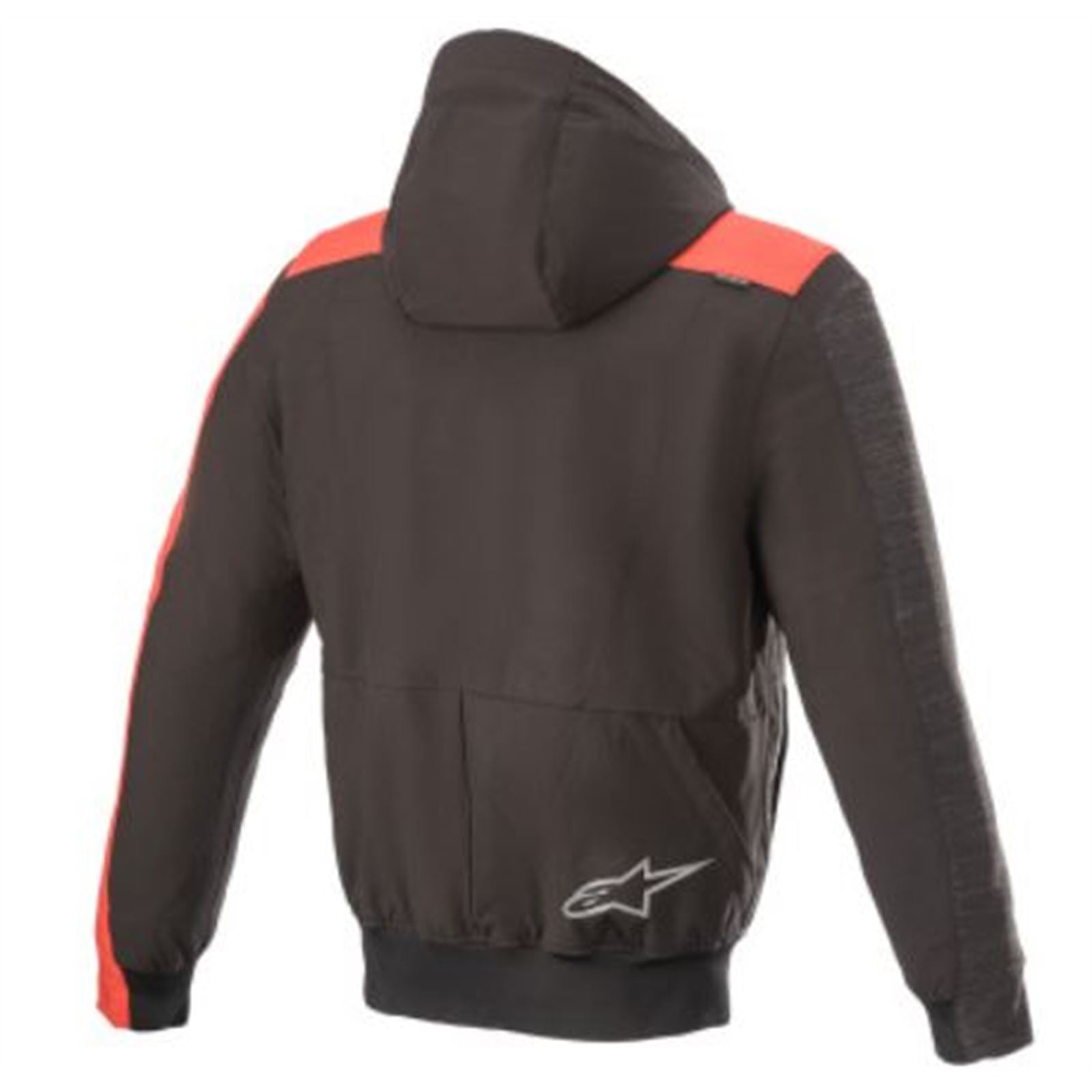 Alpinestars Rhod Windstopper Hoodie - Black/Gray/Red - 3X [MPN: 4200420-1123-3X]_731404