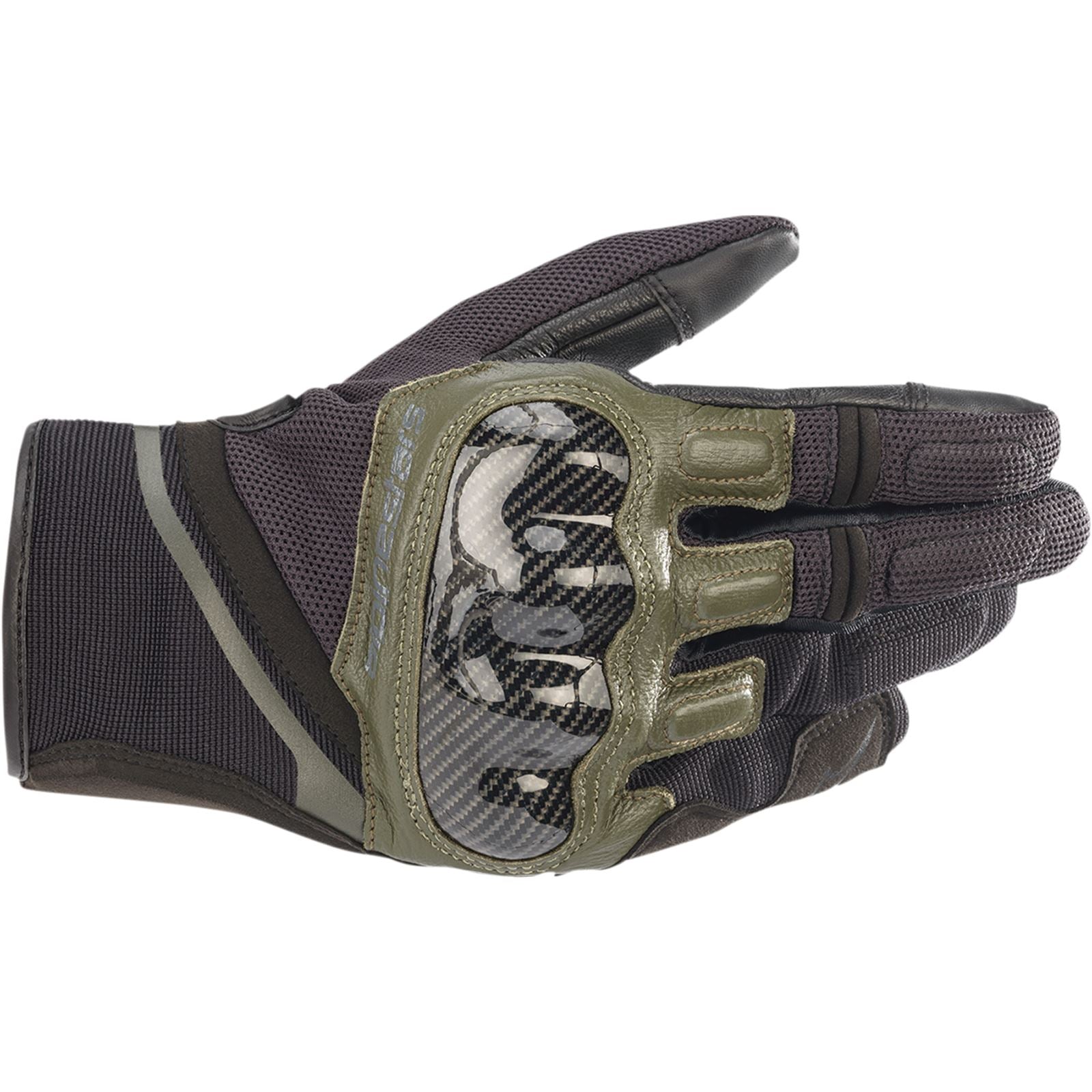 Alpinestars Chrome Gloves - Black/Green - Large [MPN: 3568721-1681-L]_1054270