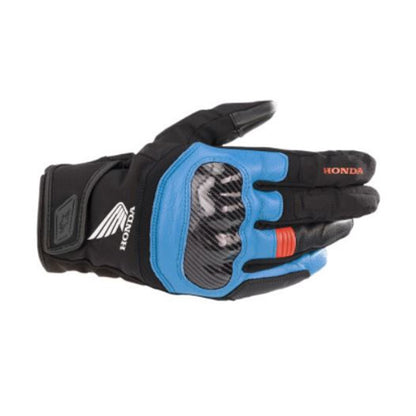 Alpinestars SMX-Z Waterproof Honda Gloves - Black/Blue/Red - 2XL [MPN: 3527321-9173-2X]_792222