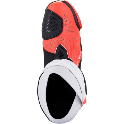 Alpinestars Supertech V Boots - Black/Orange/White - US 8 / EU 42 [MPN: 2220121-124-42]_1054450