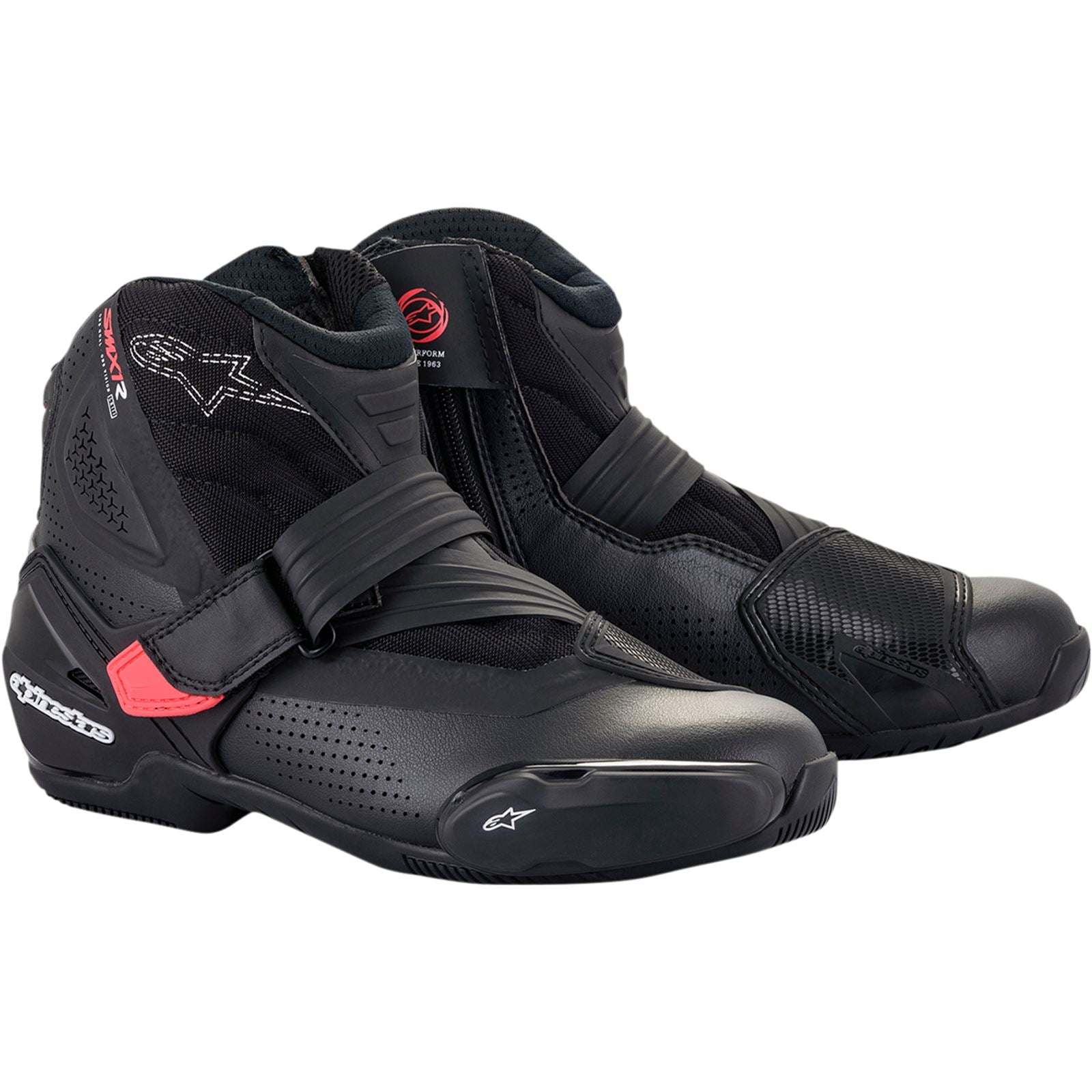 Alpinestars Stella Women's SMX-1R V V2 Boots - Black/Pink - US 5 / EU 36 [MPN: 2224121-1839-36]_1054735