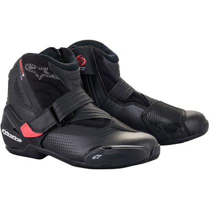 Alpinestars Stella Women's SMX-1R V V2 Boots - Black/Pink - US 8.5 / EU 40 [MPN: 2224121-1839-40]_1054813