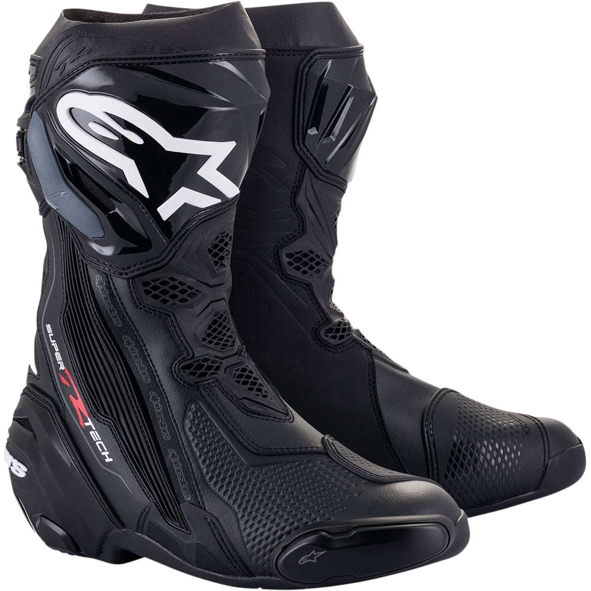 Alpinestars Supertech Boots - Black - US 9.5 / EU 44 [MPN: 2220021-10-44]_1054853