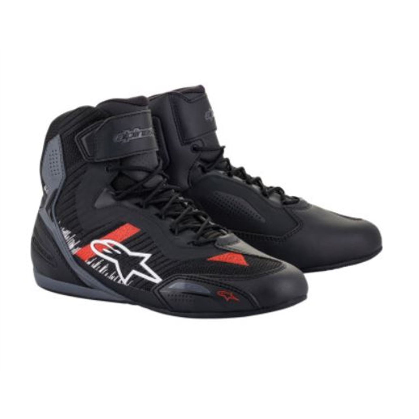 Alpinestars Faster-3 Rideknit Shoes - Black/Gray/Red - US 7 [MPN: 251031911657]_793315