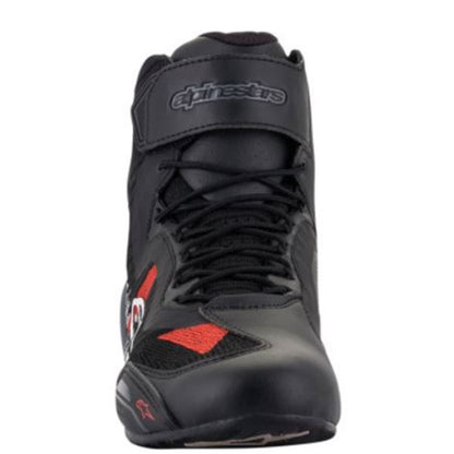 Alpinestars Faster-3 Rideknit Shoes - Black/Gray/Red - US 13.5 [MPN: 25103191165135]_793285