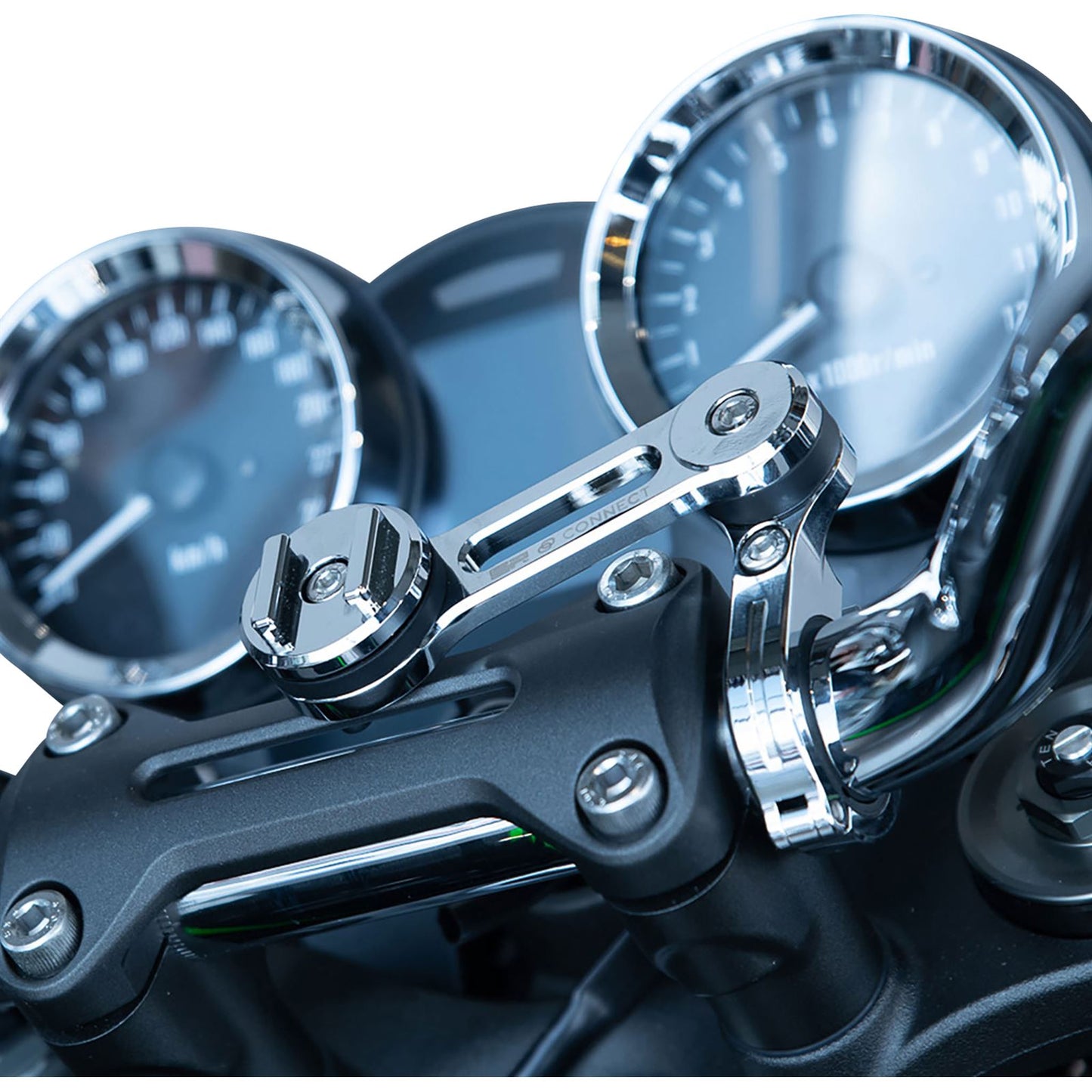 SP Connect Bar Clamp Mount Pro - Chrome [MPN: 53238]_912316