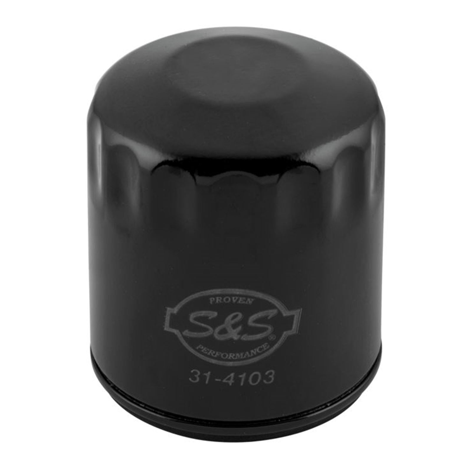 S&S Cycle Oil Filter - Black 310-0241_766672
