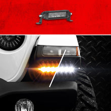 XKGlow 6" Razor light bar Fog Strobe Combo Without Harness XK064006-FS_1007398