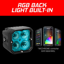 XKGlow Individual C3 Cube Lights With RGB Accent Lighting XK065001-D_1007410