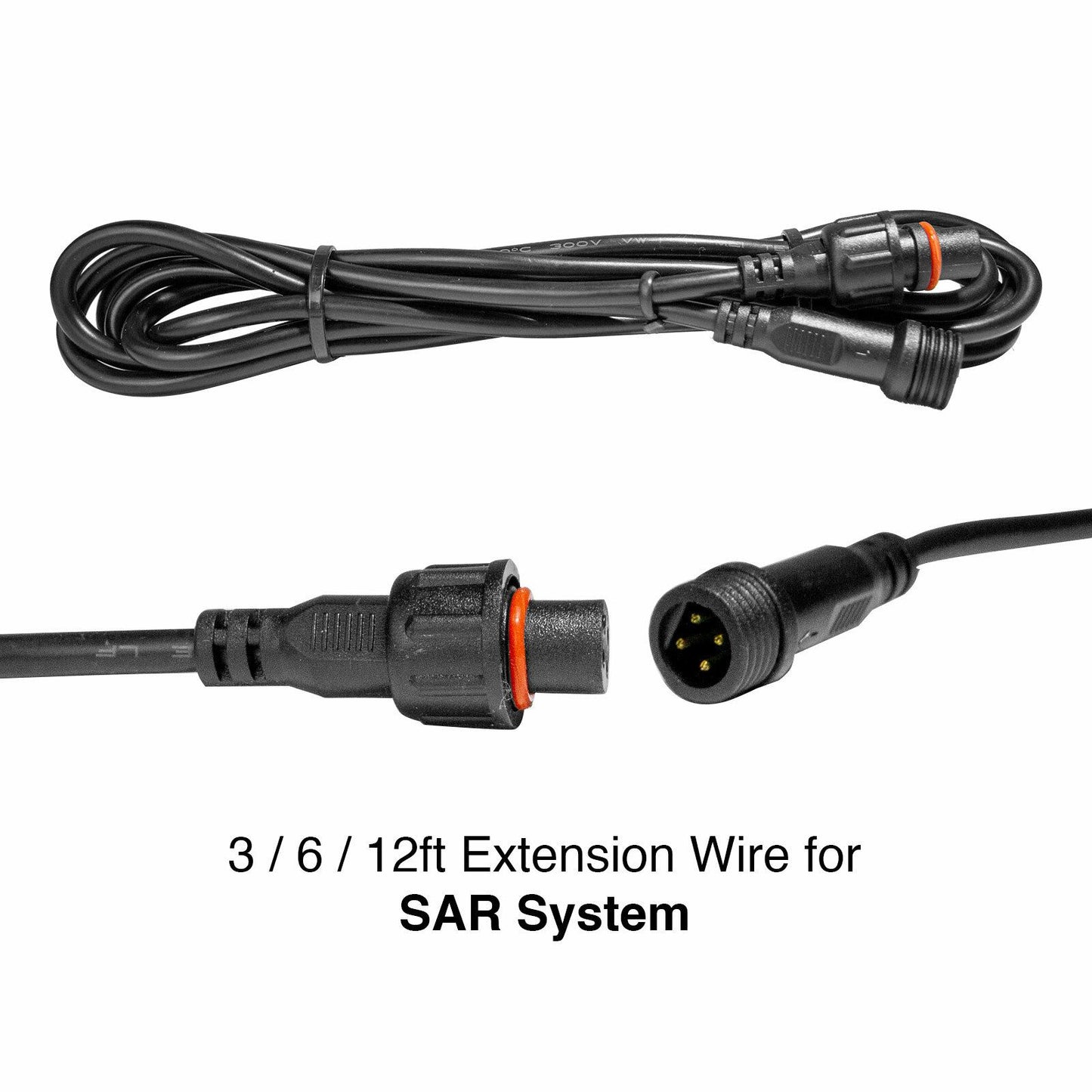 XKGlow Accessories for 360 S.A.R. Light Bar System - 12' Extension Wire XK-SAR-WIRE-12_1007459