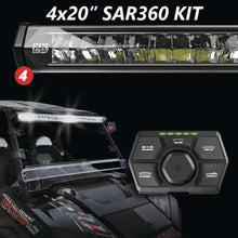 XKGlow 360 S.A.R. Light Bar System Kit - 20" Light Bars and Controller XK-SAR360-1111_1063033