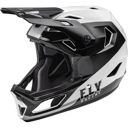 Fly Racing Rayce Bike eBike BMX Helmet Black / White_1040679
