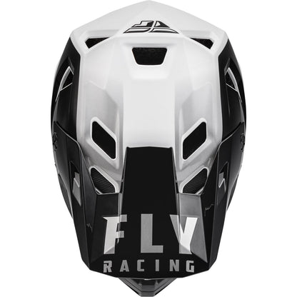 Fly Racing Rayce Bike eBike BMX Helmet Black / White_1040646