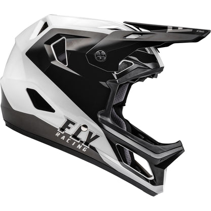 Fly Racing Rayce Bike eBike BMX Helmet Black / White_1040645