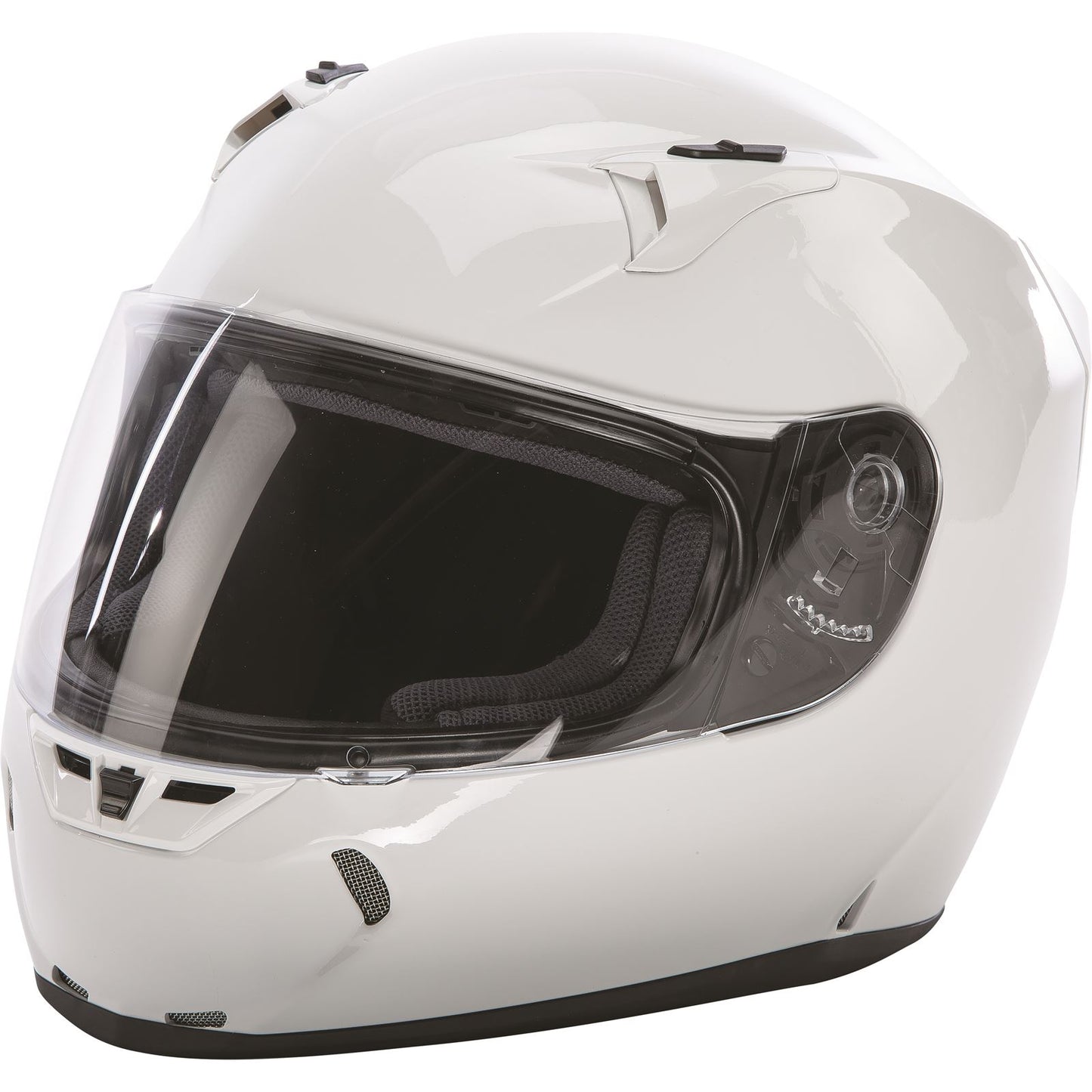 Fly Racing Revolt Solid Helmet ECE, White, Small [MPN: 73-8353S]_1008237