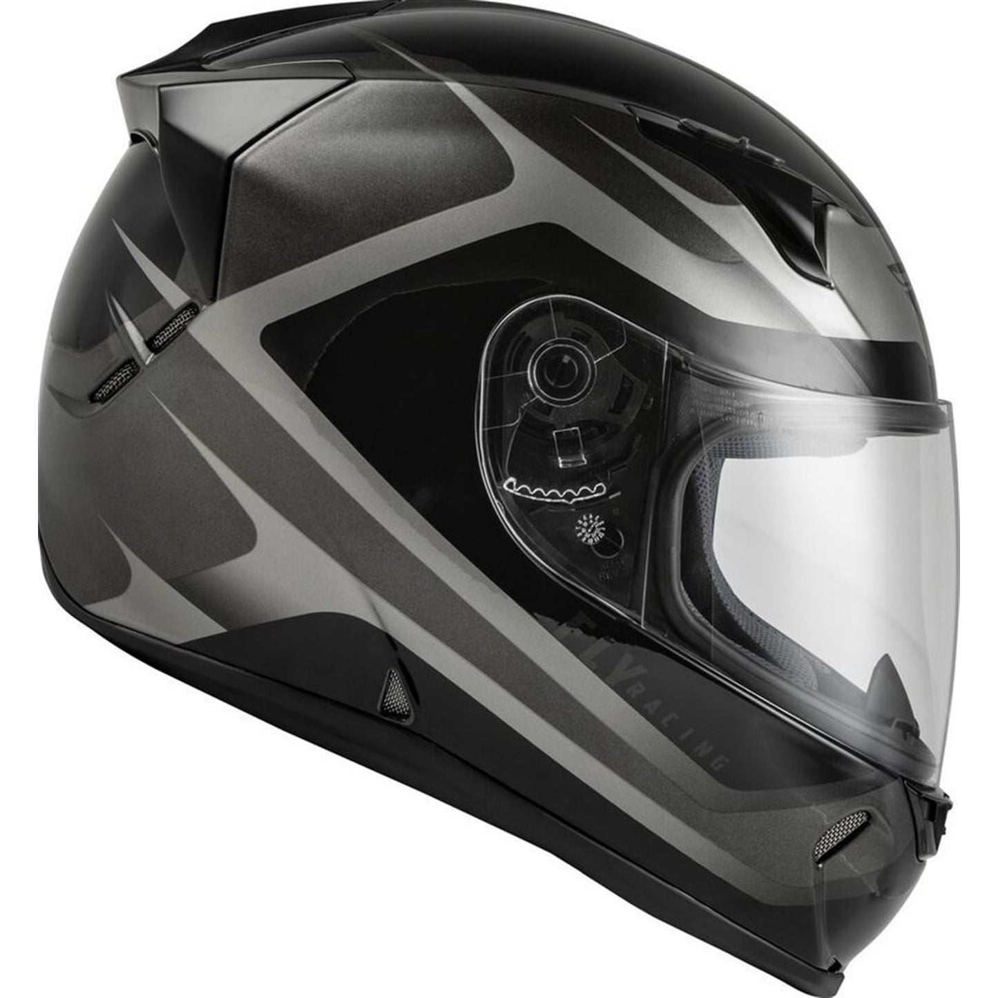Fly Racing Revolt Rush Helmet - Grey/Black - Medium [MPN: 73-8383M]_862989