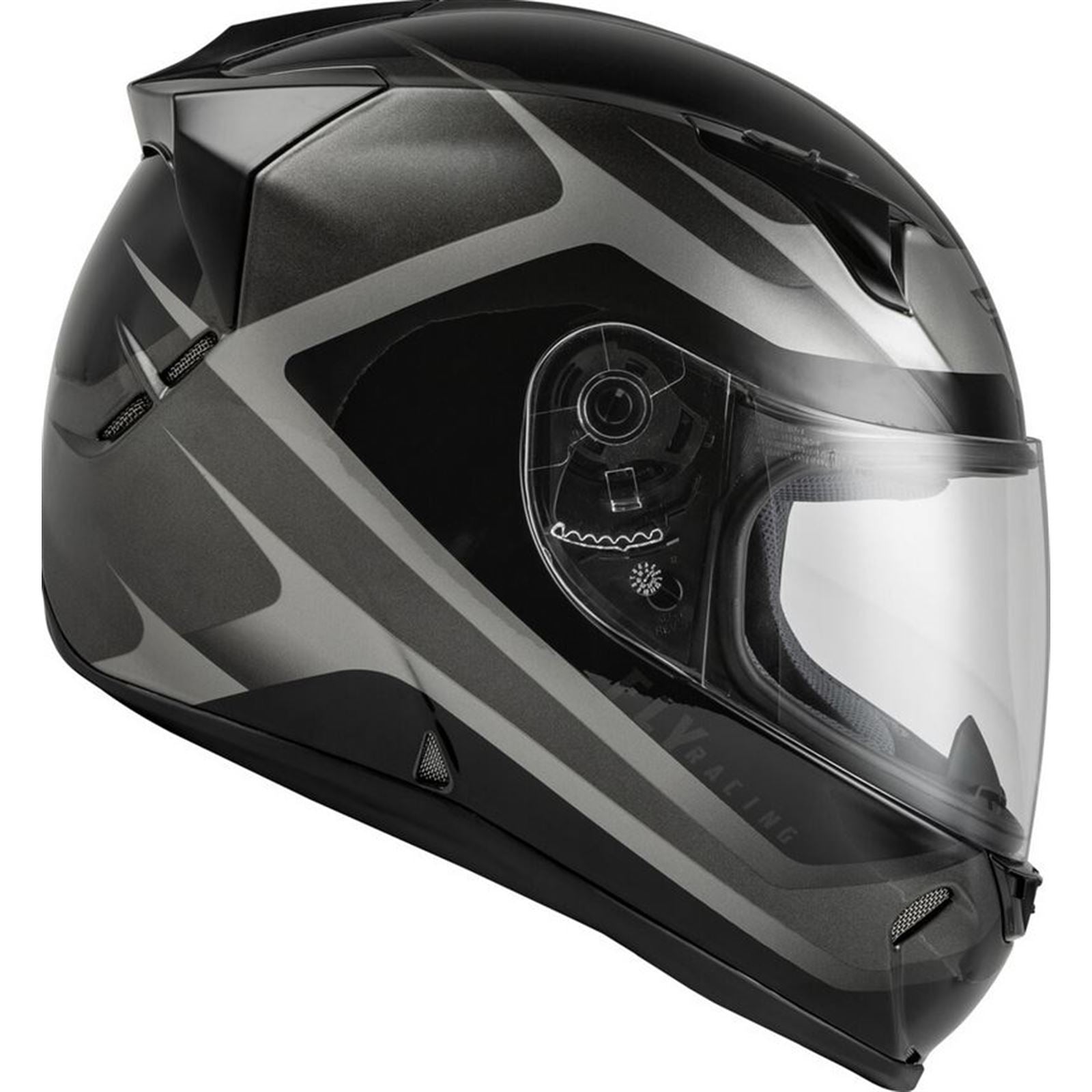 Fly Racing Revolt Rush Helmet - Grey/Black - Medium [MPN: 73-8383M]_862989
