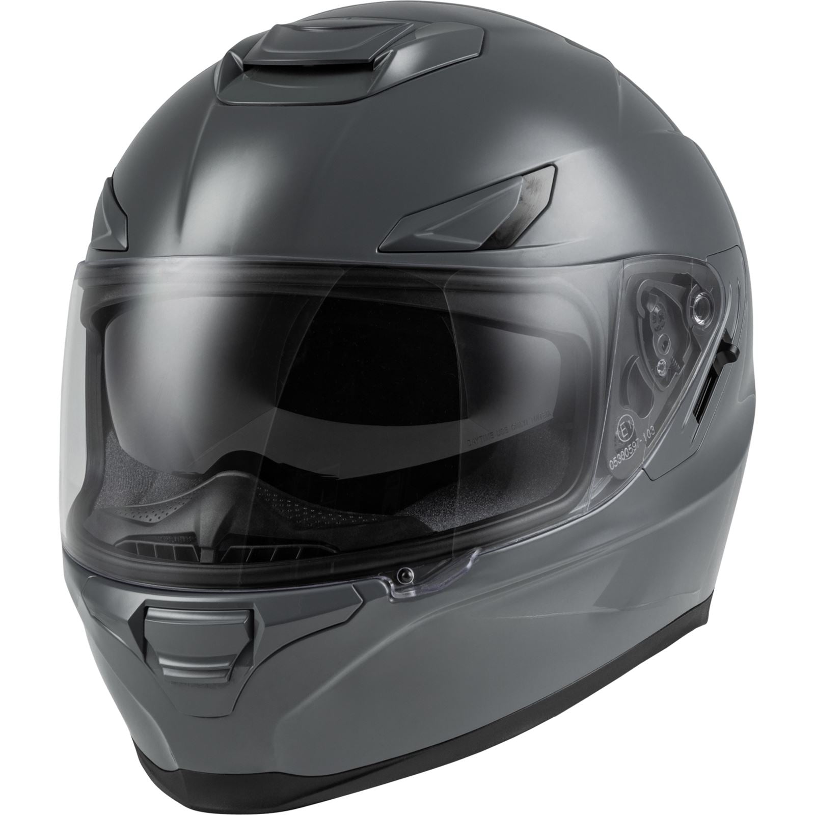 Fly Racing Sentinel Solid Helmet Grey_1479521