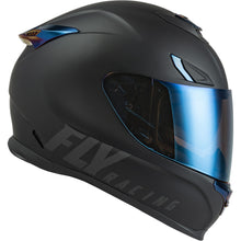 Fly Racing Sentinel Recon Helmet, Matte Black/Blue Chrome_1067831