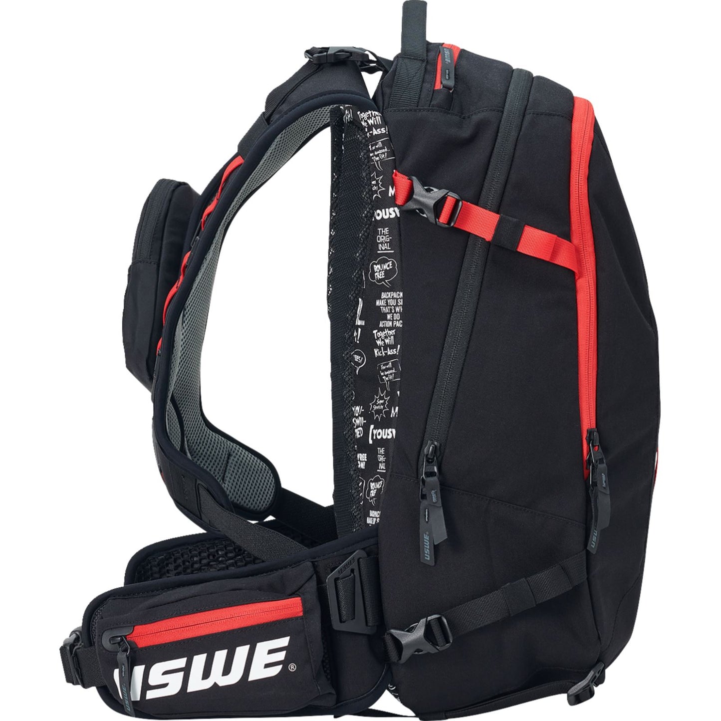 UsWe Core 25 Elite Daypack - Black/Red [MPN: V-2253336]_1441912