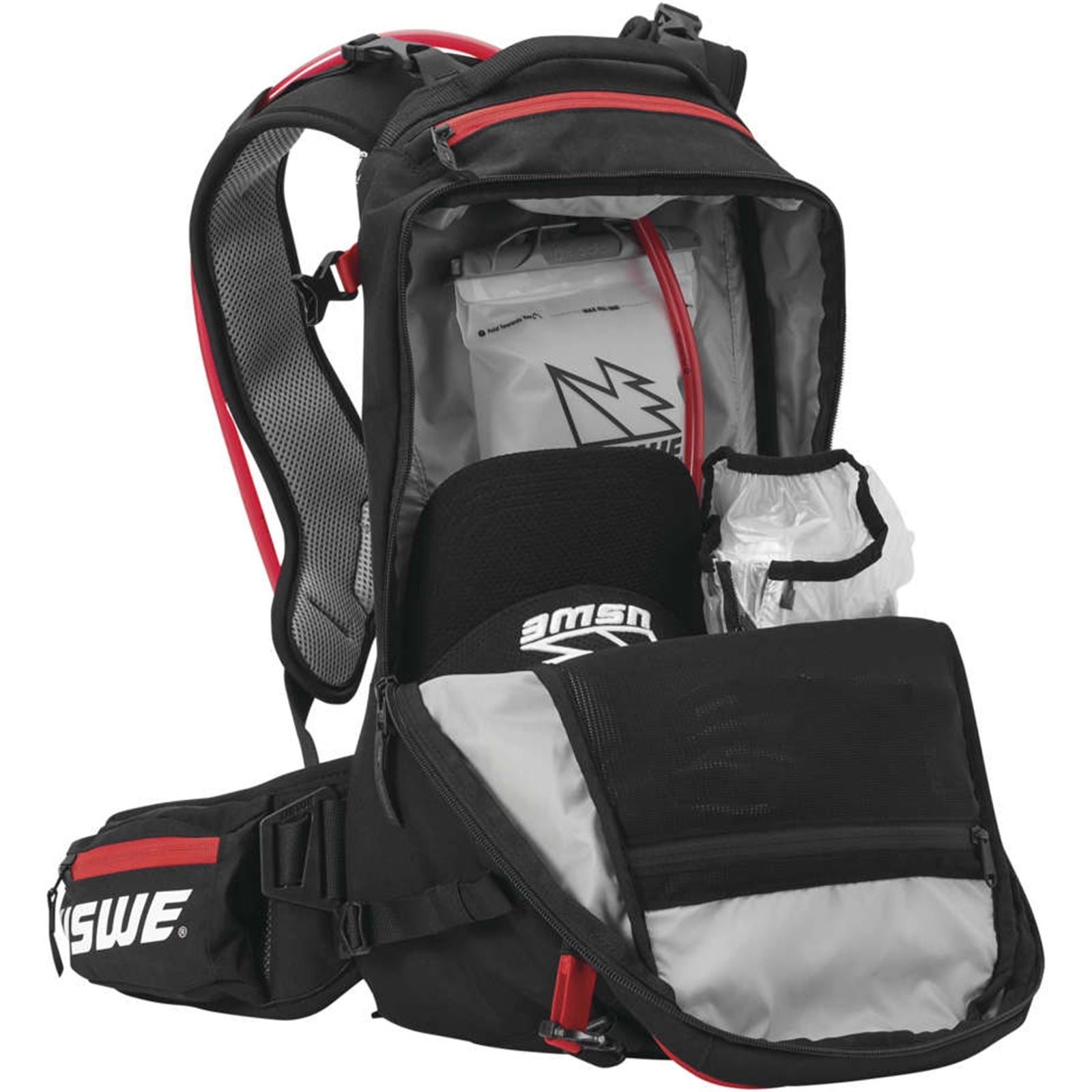 UsWe Core 25 Elite Daypack - Black/Red [MPN: V-2253336]_994385