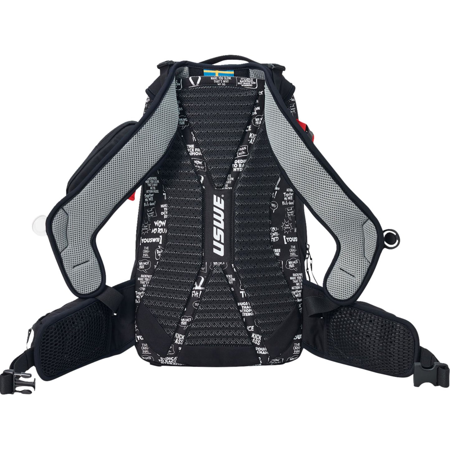 UsWe Core 25 Elite Daypack - Black/Red [MPN: V-2253336]_1441916