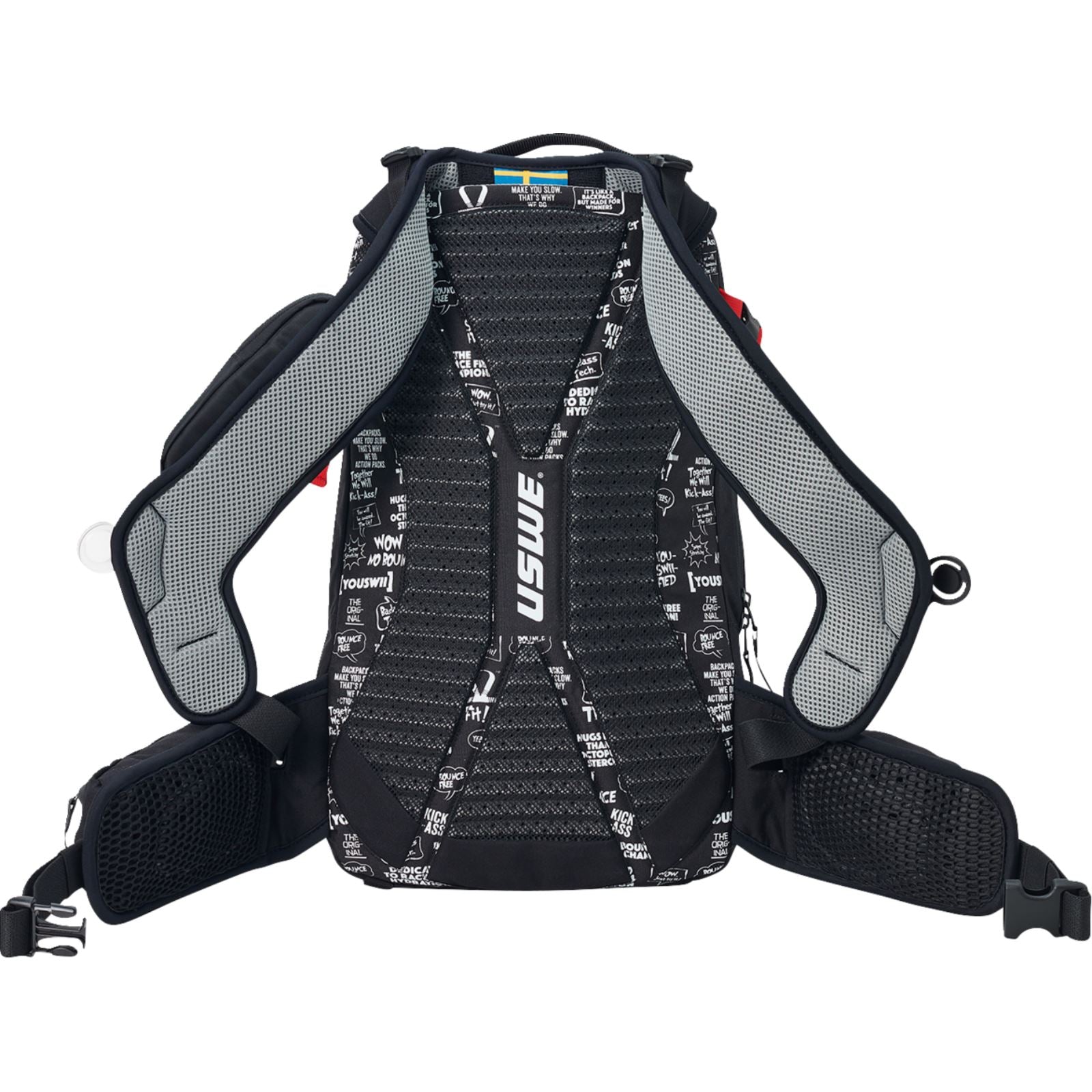 UsWe Core 25 Elite Daypack - Black/Red [MPN: V-2253336]_1441916