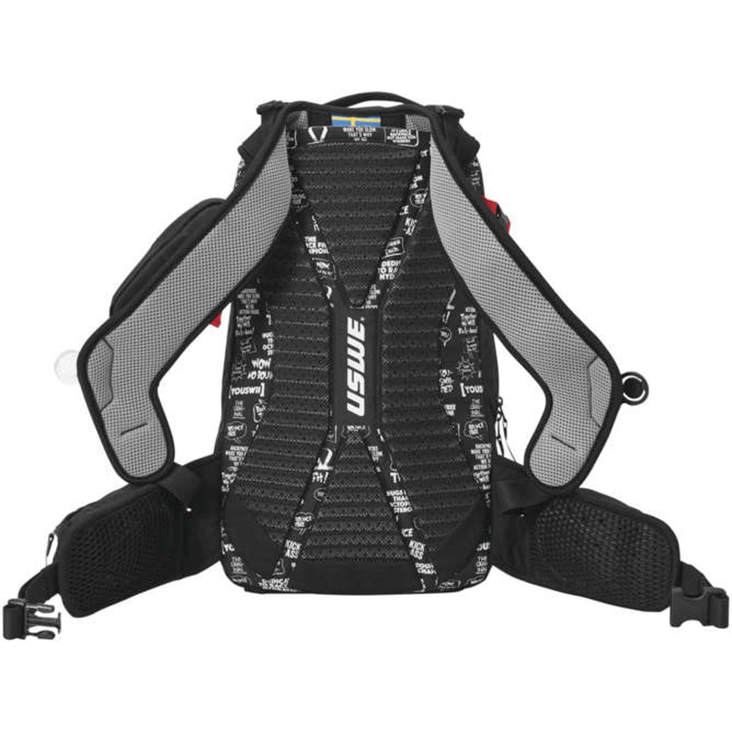 UsWe Core 16 Elite Daypack - Black/Red [MPN: V-2163336]_986313