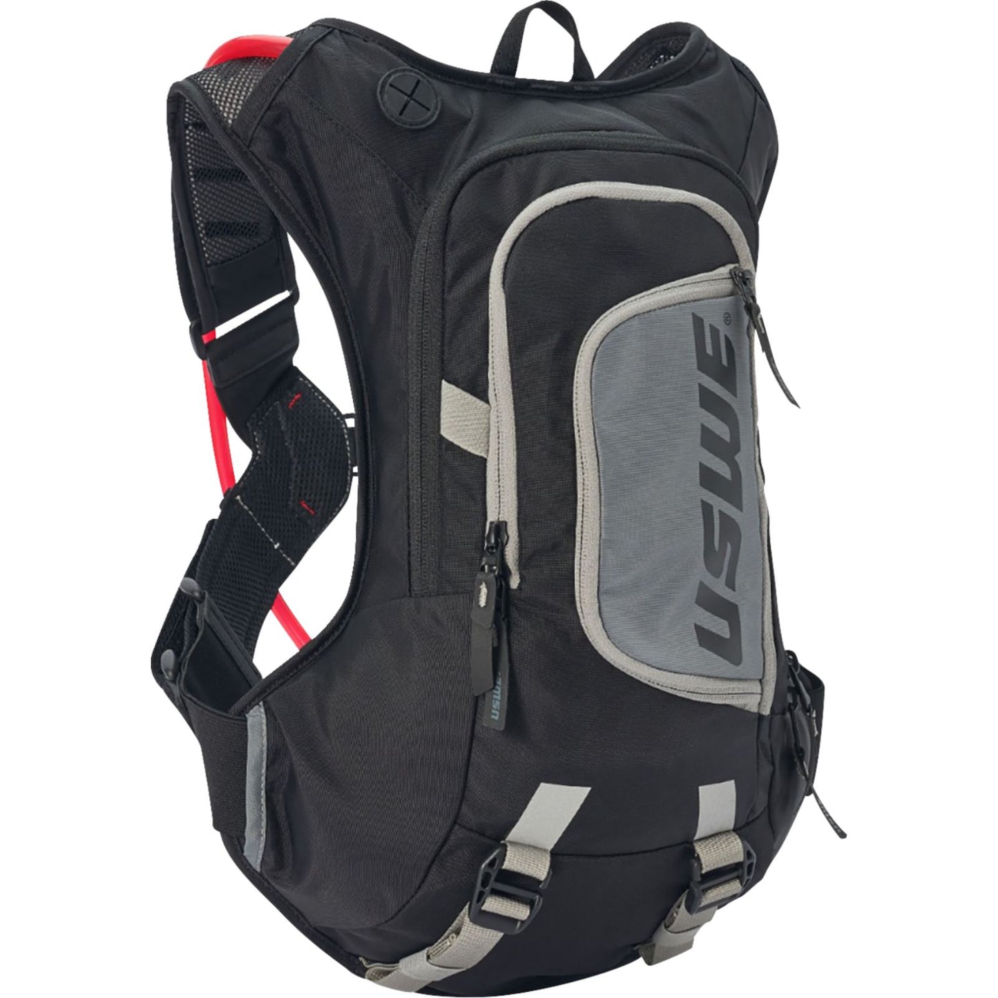 UsWe Moto Hydro 8 Hydration Pack - 8/Liter - 3/Liter Bladder - Carbon Black [MPN: V-2083401]_1441984