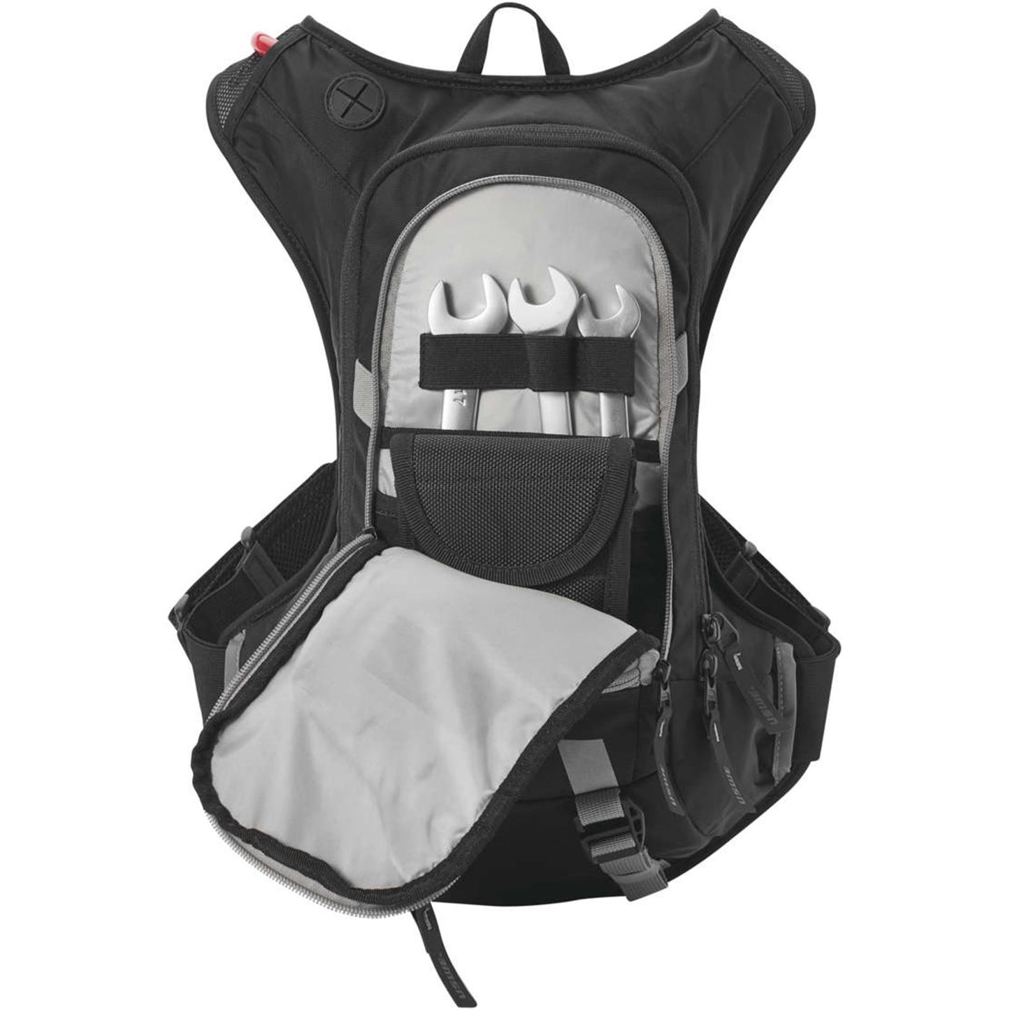 UsWe Moto Hydro 8 Hydration Pack - 8/Liter - 3/Liter Bladder - Carbon Black [MPN: V-2083401]_983323