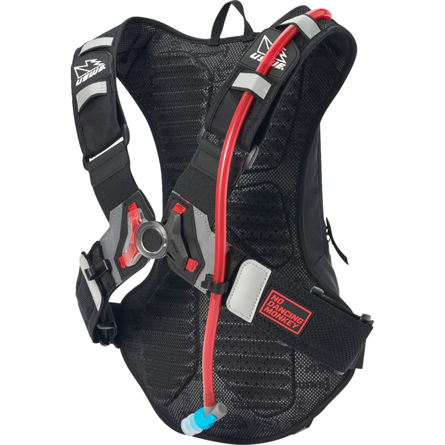 UsWe Moto Hydro 8 Hydration Pack - 8/Liter - 3/Liter Bladder - Carbon Black [MPN: V-2083401]_1441987
