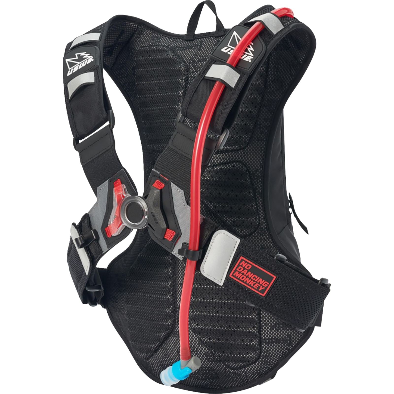 UsWe Moto Hydro 8 Hydration Pack - 8/Liter - 3/Liter Bladder - Carbon Black [MPN: V-2083401]_1441987