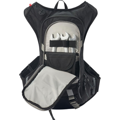 UsWe Moto Hydro 8 Hydration Pack - 8/Liter - 3/Liter Bladder - Carbon Black [MPN: V-2083401]_1441988