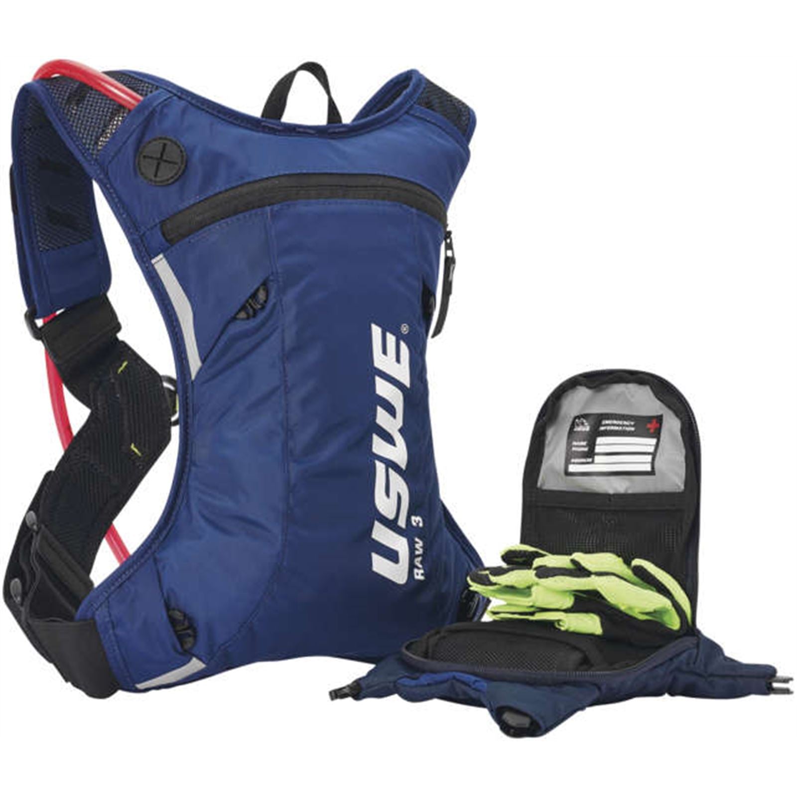 UsWe Raw 3 Hydration Pack - Factory Blue [MPN: V-2043439]_988929