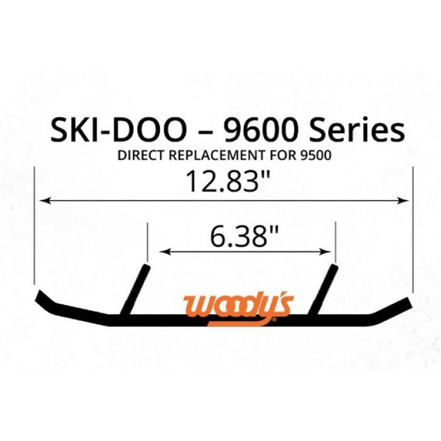 Woodys Extender Trail III™ Flat-Top® Runner ESD3-9600_946437